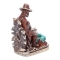 FUJIMA CONE / INCENSE BURNER 8.2" SKELETON COWBOY