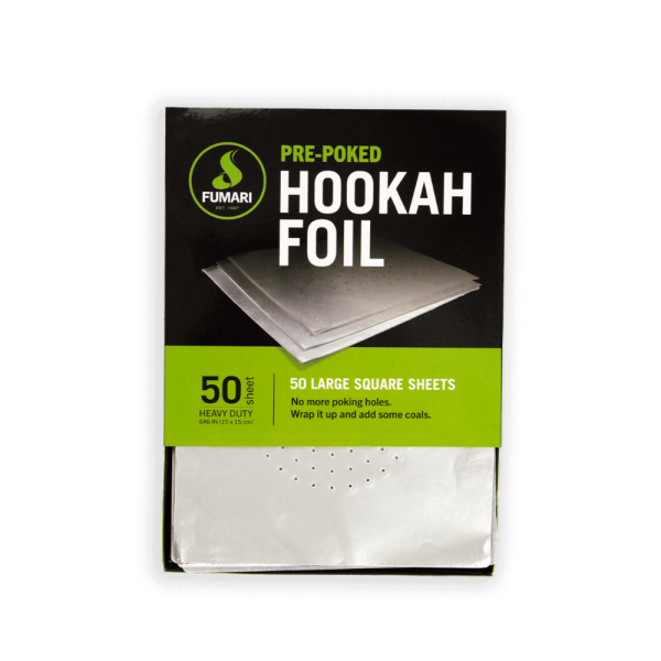 FUMARI POKED HOOKAH FOIL 50CT