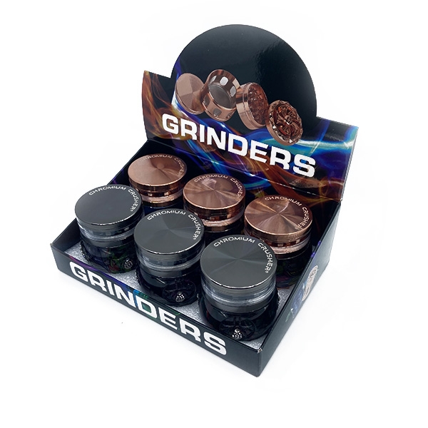 CHROMIUM CRUSHER GRINDERS BLIG BUG 70437 6 CT - ASSORTED