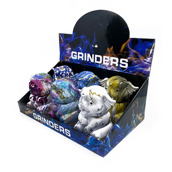 GRINDERS ELEPHANT 4PC 70448 - ASSORTED