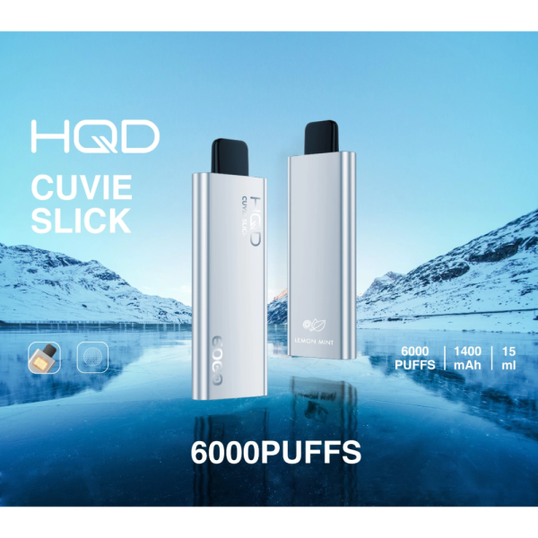 HQD CUVIE SLICK 6K DISPOSABLE 5PC