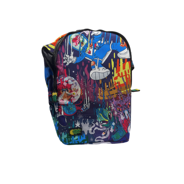 JUNGLE HIVE SMELL PROOF BACKPACK - SMOKING ASTRONAUT