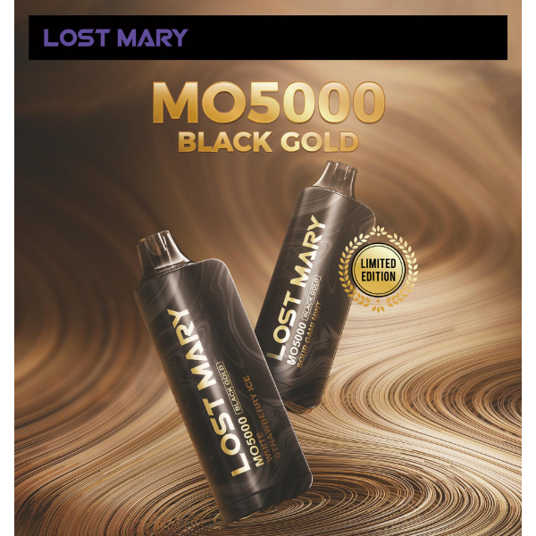 LOST MARY MO5K BLACK GOLD DISPOSABLE 5PC