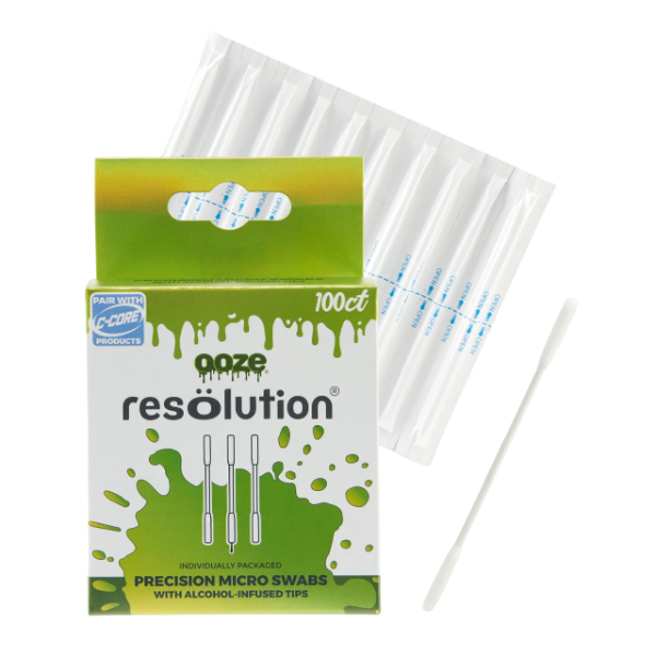 OOZE RESOLUTION INFUSED COTTON SWABS 100CT