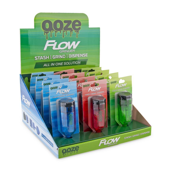 OOZE FLOW GRINDER 12CT DISPLAY