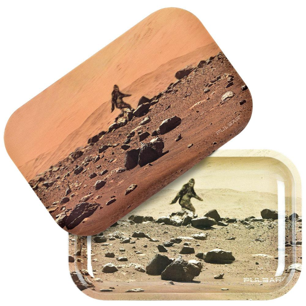 PULSAR METAL TRAY W/LID - BIGFOOT ON MARS