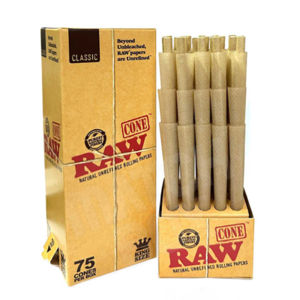 RAW CLASSIC CONES 75CT