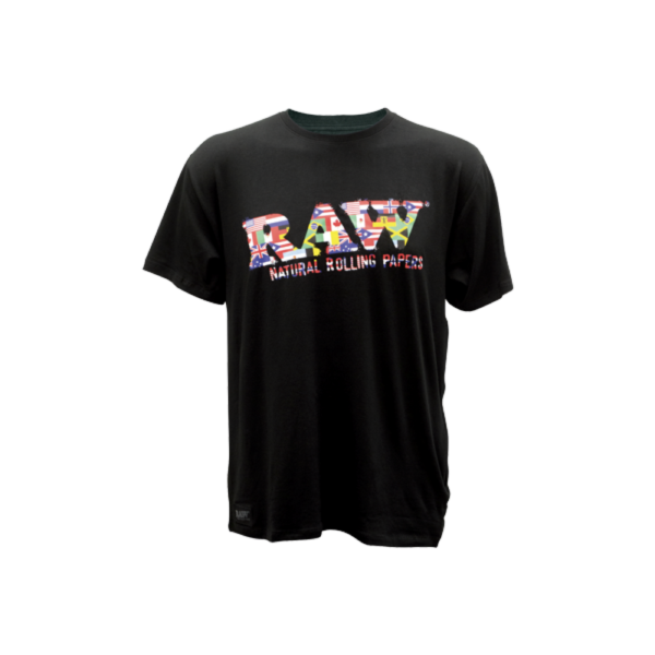 RAW COTTON BLACK SHIRT INTERNATIONAL