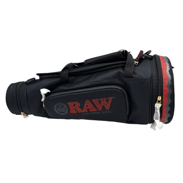 RAW DUFFEL CONE BAG - BLACK