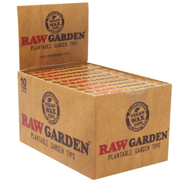 RAW GARDEN PLANTABLE WAX SEED TIPS 10PK 20CT DISPLAY