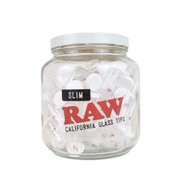 RAW JAR GLASS SLIM TIP SINGLES 75CT