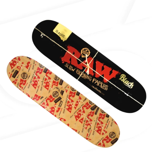 RAW SKATE BOARD CLASSIC BLACK