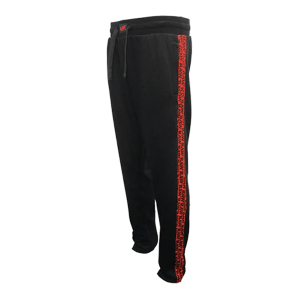 RAW SWEATPANTS W/ RED LOGO