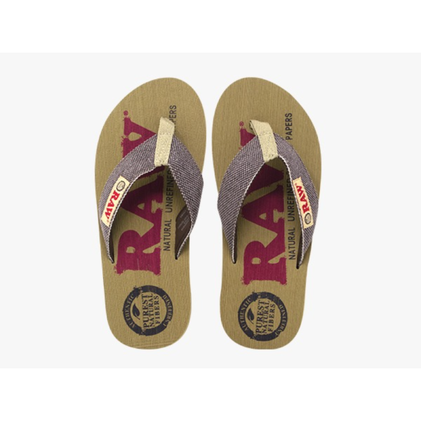 RAW THONG SANDAL SIZE 8-13 12PK