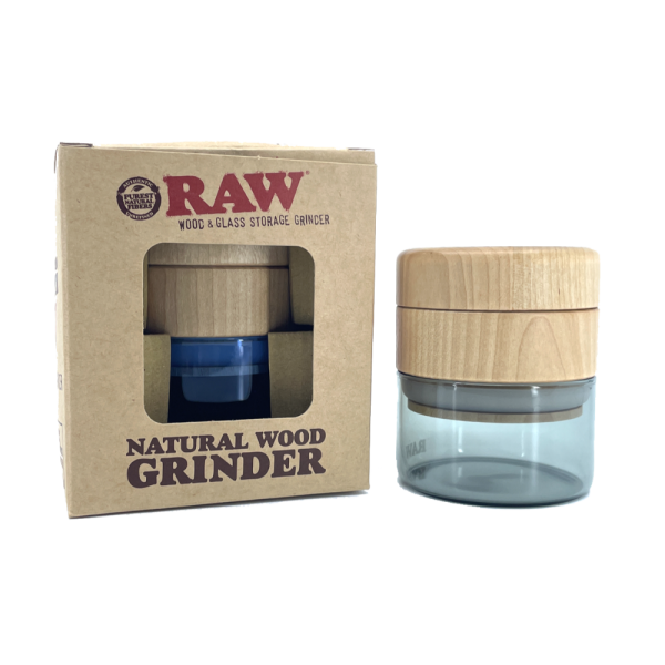 RAW WOOD & GLASS STORAGE GRINDER