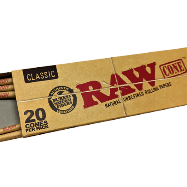 RAW CLASSIC CONE KING SIZE 32PK