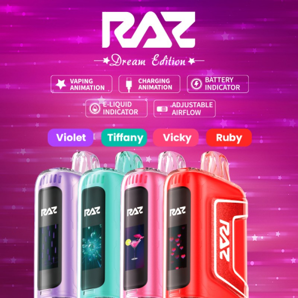 RAZ TN9000 DISPOSABLE DREAM EDITION 5PC