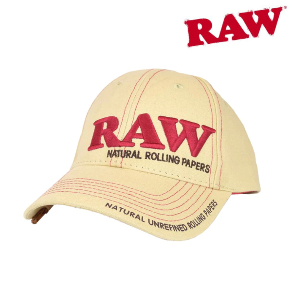 RAW TAN POKER ADJUSTABLE HAT