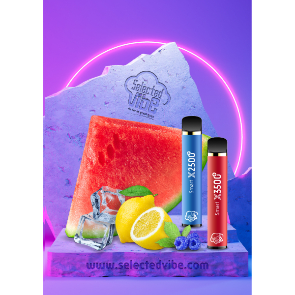 SELECTED VIBE SMART DISPOSABLE 2.5K PUFFS 5% 10CT