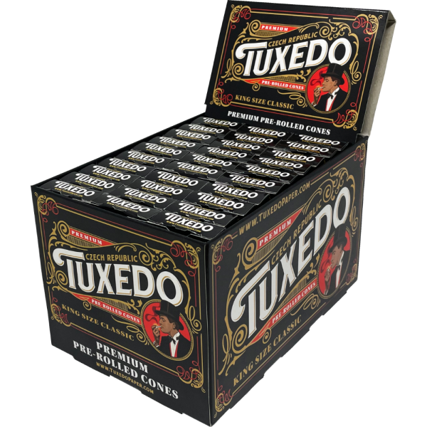 TUXEDO CLASSIC CONE KING SIZE 30/3 PK