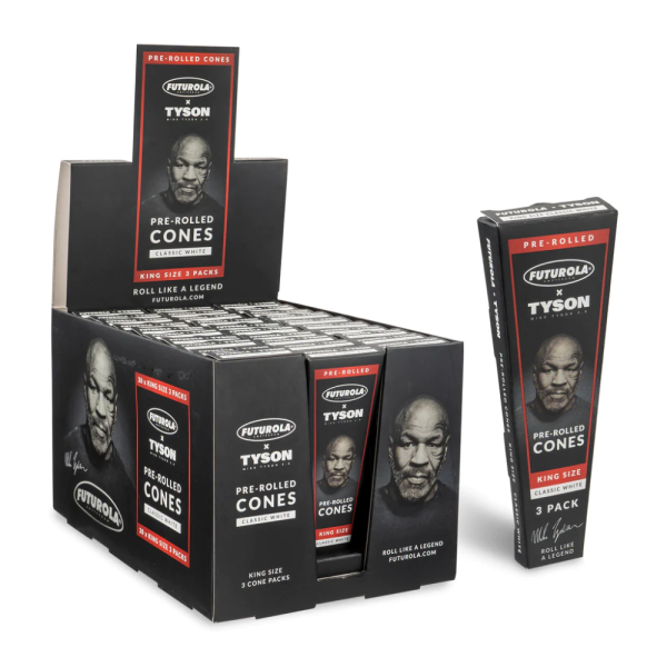 TYSON PRE-ROLL CONES 30CT/3PK - KING SIZE