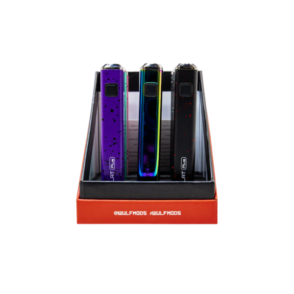 WULF FLAT PLUS CARTRIDGE VAPORIZER 9CT ASSORTED