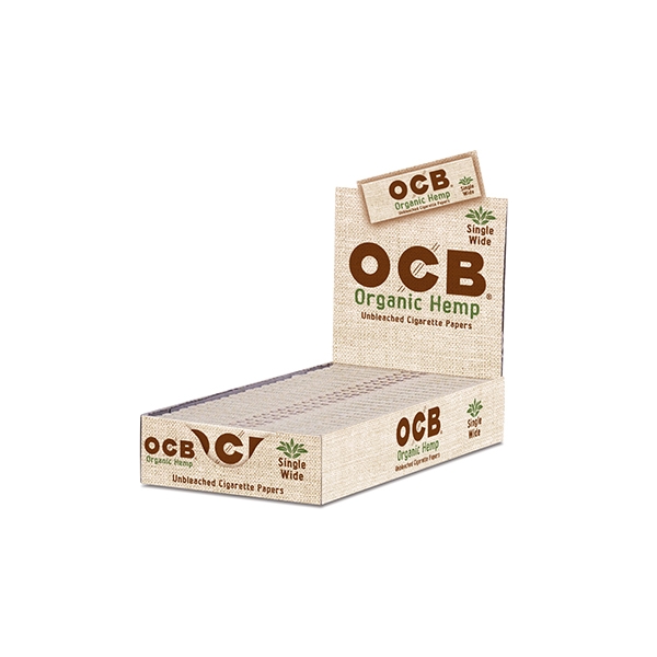 OCB ORGANIC SINGLE WIDE 24 PACKS