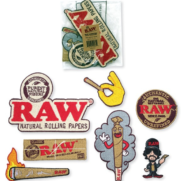 RAW PATCHES MIXED BAG 7 DESIGNS