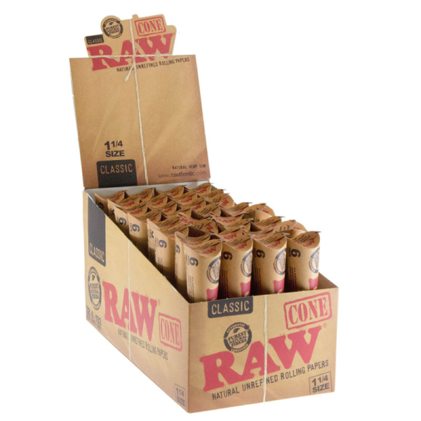 RAW CLASSIC CONE 32/3PK