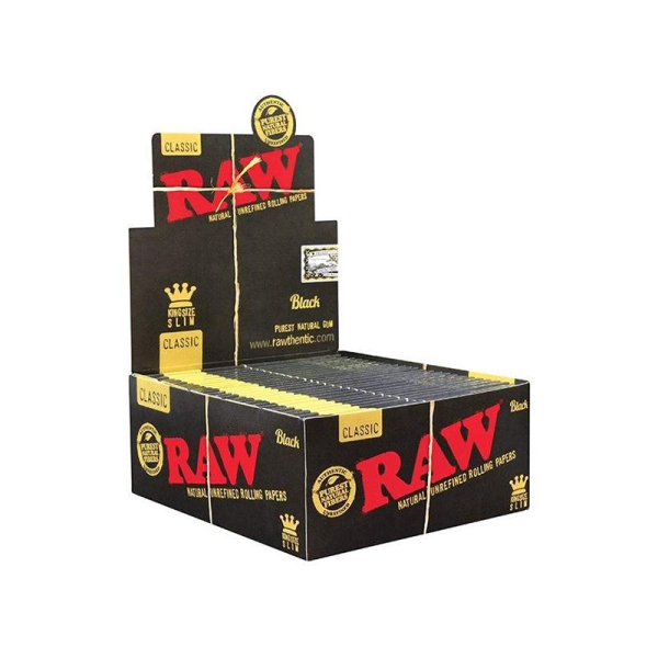 RAW BLACK KING SIZE SLIM