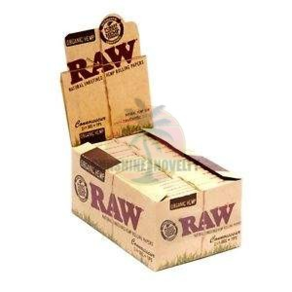 RAW ORGANIC CONNOISSEUR 1 1/4 + TIPS