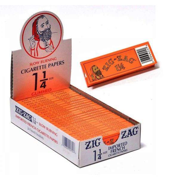 ZIG-ZAG ORANGE 1 1/4 - 24 PACKS