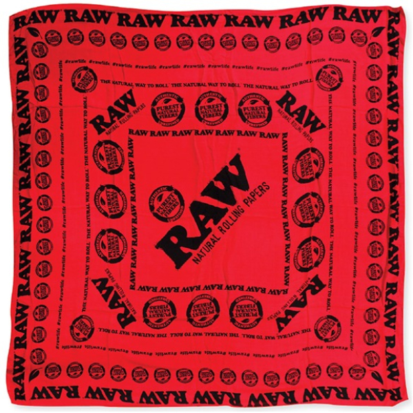 RAW X FASHION SCARF - RED